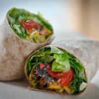 Wrap with 1 Protein and 3 Toppings · 