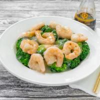 I4. Shrimp with Broccoli · 