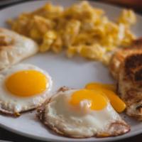 Egg Platters Breakfast · 2 eggs any style. Served with home fries and choice of toast.