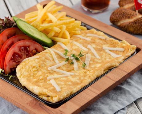 Omelette Platter Breakfast · Served with home fries and choice of toast.5 eggs