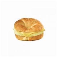 Egg,Cheese On croissant · 