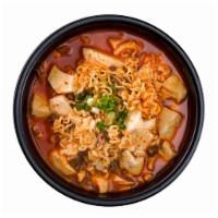 Soondubu Ramen Special · Soft tofu soup with ramen. Served with choice of topping and spice level.