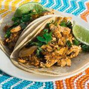 Rotisserie Chicken Taco · Our signature shredded rotisserie chicken, cooked with a light amount of grilled onions, and...