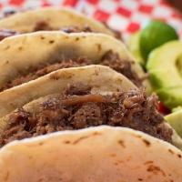 Orden de Tacos Barbacoa · Orden con 4 Tacos