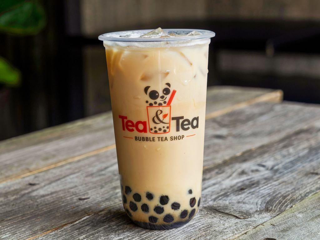 Classic Milk Tea with Boba · This drink comes with boba.