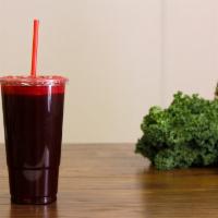Vampiro · Fresh juice made with beets, oranges, carrots, celery & apples
size: 32 oz 