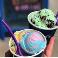 Longford's Scooped Cup · Cup of your favorite ice cream, low-fat yogurt or non dairy sorbet and toppings. Maximum 6 p...