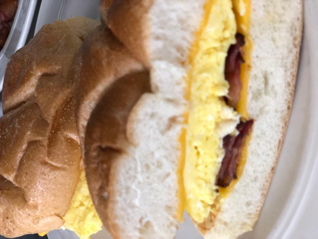 Egg Sandwich · 2 eggs on a roll.