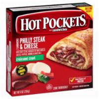 Hot Pockets Philly Steak & Cheese 9oz · The perfect Hot Pocket to fill the void of craving an authentic Philly cheese steak.
