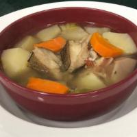Fish Soup · Fish Soup a.k.a Fish tea is a favorite appetizer before meals at many Jamaican events.  It c...