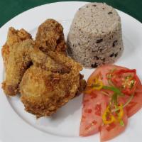 Fried Chicken Meal · Fried Chicken marinated with spīecies then slowly fried to perfection.