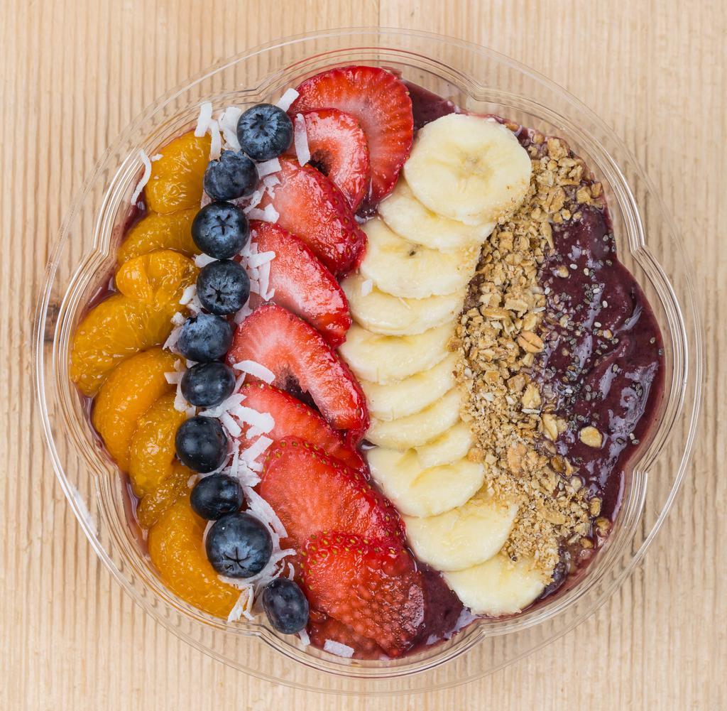 Acai Bowl · Organic acai, banana and mix berries