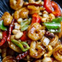 Baby Shrimp with Hot Pepper Sauce · Cantonese and Hunan style. Hot and spicy.