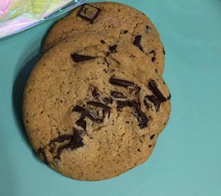 Chocolate Chunk Cookie · Two slightly chewy chocolate chunk cookies. 