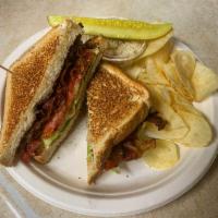 BLT Sandwich · Bacon, lettuce, and tomato. 