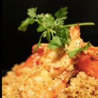 Pineapple Fried Rice · Choice of meat, egg, pineapple, tomatoes, onions, cashew nut, raisins, curry powder, garlic,...