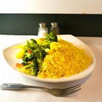 6. Mixed Vegetable Lemon Rice Bowl Dinner · 