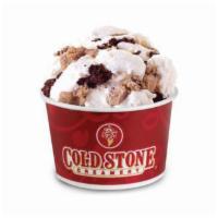 Cake Batter Batter Batter™ · Cake Batter Ice Cream® with cookie dough and brownie.
