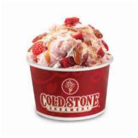 Our Strawberry Blonde® · Strawberry ice cream with Graham cracker pie crust, strawberries, caramel and whipped topping.