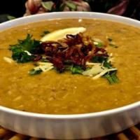 Beef Haleem · Savory boneless beef stew cooked with variety of mixed lentils on low heat for 3-4 hours. (O...