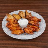 Chicken Wings · Your choice of boneless or bone-in chicken wings.