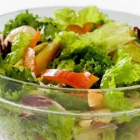 Garden Salad · The Salad includes Fresh Cut Lettuce, Tomatoes, Onions, Carrots & Cucumbers . Plenty of new ...