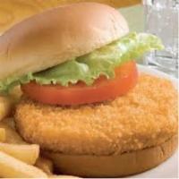 Chicken Sandwich Combo · Includes french fries and a free can soda. Sandwich comes with Lettuce, Tomato, Onion, & Mayo.