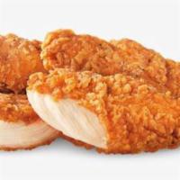 5 Pc Chicken Tenders Combo · Includes french fries and a free can soda.
