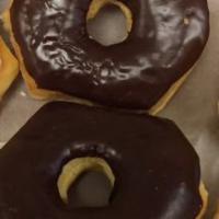 6 Chocolate Donuts · 