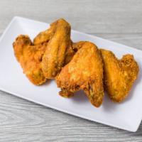 S2. Fried Chicken Wings · 4 pieces. Cooked wing of a chicken coated in sauce or seasoning.