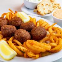 Falafel Platter · All natural, marinated and cooked to perfection on char-broiler or rotisserie. Served with c...