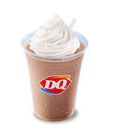 Chocolate Shake · Chocolate syrup blended with 1% milk and creamy Dairy Queen soft serve garnished with whippe...