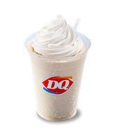 Peanut Butter Shake · Peanut butter blended with 1% milk and creamy Dairy Queen soft serve garnished with whipped topping.