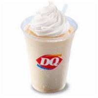 Peanut Butter Malt · Peanut butter and malt blended with 1% milk and creamy Dairy Queen soft serve garnished with...