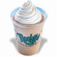 Vanilla MooLatte Frozen Blended Coffee · Coffee and vanilla syrup blended with creamy Dairy Queen vanilla soft serve and ice, garnish...