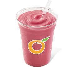 Strawberry Premium Fruit Smoothie · Real strawberry blended with low-fat yogurt.
