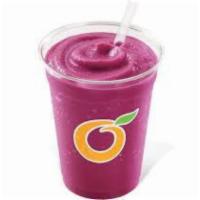 Tripleberry Premium Fruit Smoothie · Real strawberry, raspberry and blackberry blended with low-fat yogurt.