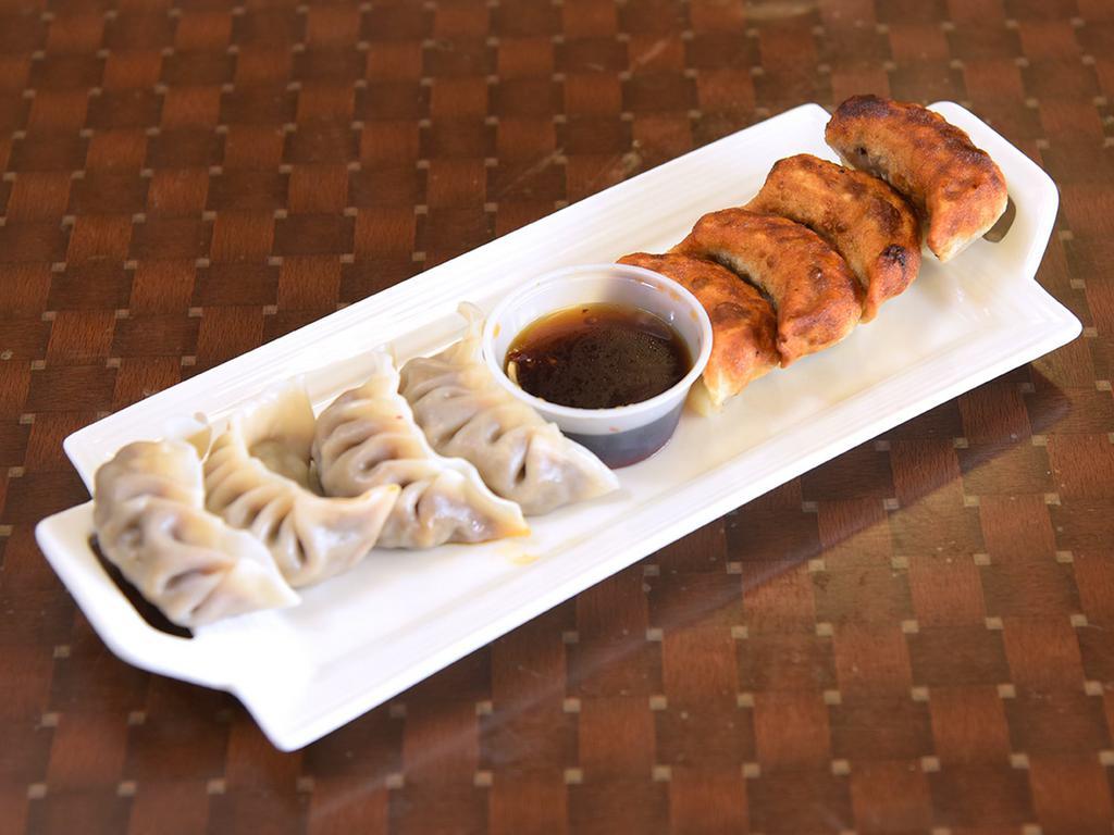 7. Pork Dumpling · 8 pieces. Served with a choice of style.