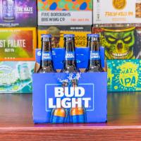 Bud Light 6 Pack Bottle · Must be 21 to purchase. 12 oz. 6-pack.
