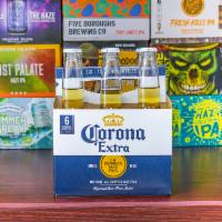 Corona Extra 6 Pack 12 oz. Bottle · Must be 21 to purchase. 12 oz. 6 pack.