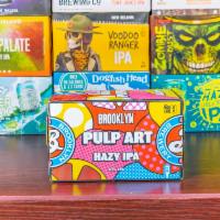 Brooklyn Pulp Art Hazy IPA 6 Pack Can · Must be 21 to purchase. 12 oz. 6 pack.