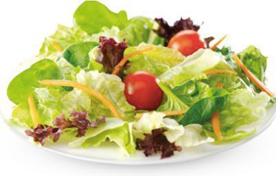 Garden Salad · Romaine & field greens, tomatoes, carrots & red onion with choice of dressing.
