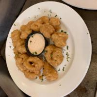 Fried Calamari · Beer battered fried calamari served with spicy remoulade sauce.