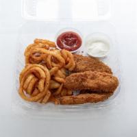 3 Piece Tenders with Fries · 