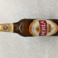 8. Perla Beer Bottle 16.9 oz. · Must be 21 to purchase. Chmielowa, honey, export.