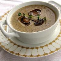 Wild Mushroom Soup · Gamey mushroom soup, pureee, with wild rice. Add add-ons for an additional charge.