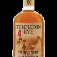 750 ml. Templeton Rye 4 Years, Whisky  · Must be 21 to purchase. 40.0% ABV.