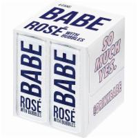4 Pack of 250 ml. Babe Rose, Wine  · Must be 21 to purchase. 12.0% ABV.