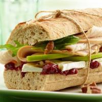 Turkey & Brie Nirvana · This sandwich has it all — fresh arugula, thinly-sliced  apples, lean turkey breast, Brie ch...