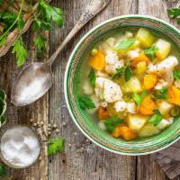Artichoke Stew with Vegetables · A light Greek style vegetable stew made with artichokes, onion, carrots, potatoes, and peas....